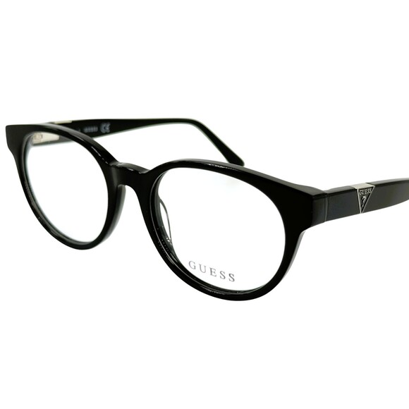 Guess GU9202 Womens Plastic Eyeglass Frame 001 Shiny Black 47-16 Spring Hinges main image 4